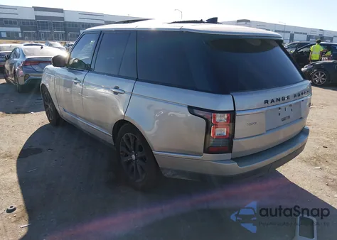 2017 Land Rover Range Rover 3.0L V6 Supercharged Hse z USA, uszkodzony, nr VIN SALGS2FV7HA354278